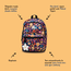 Little Legends rugzak Flower Power L