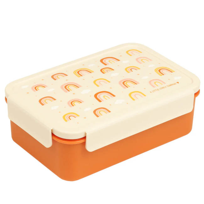A little lovely company Bento lunchbox Regenboog