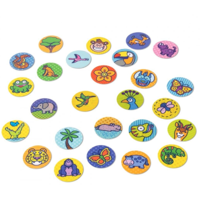 Melissa & Doug stickers WOW tijger refill