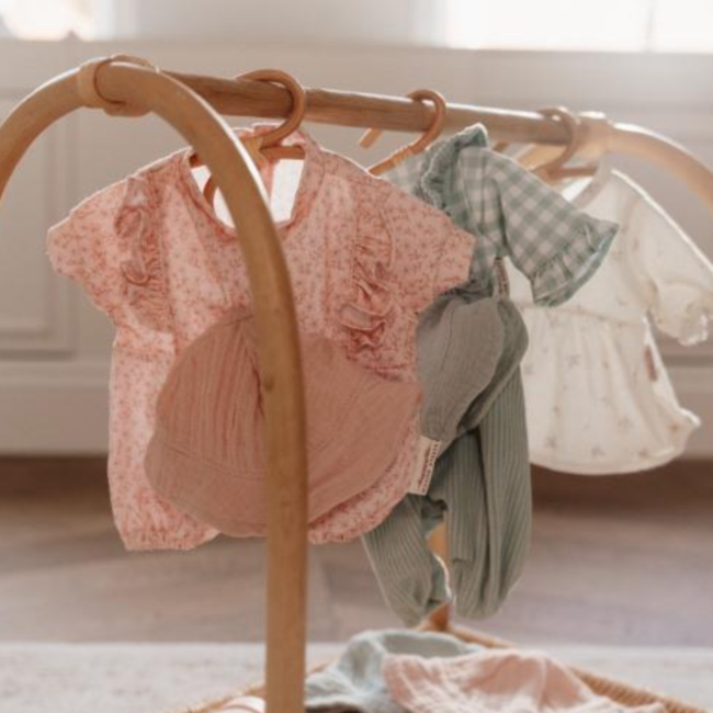 Little Dutch Babypop kleertjes Pink Floral