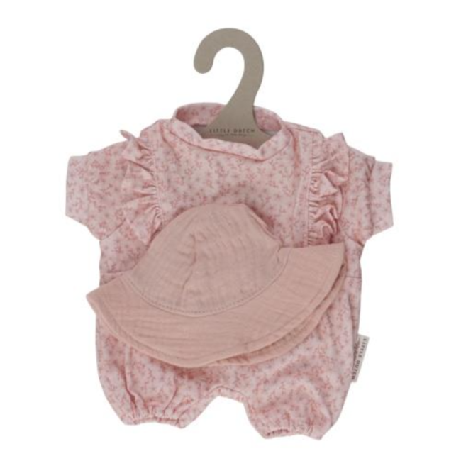 Little Dutch Babypop kleertjes Pink Floral