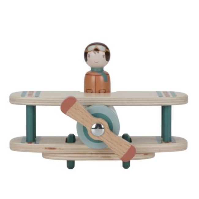 Little Dutch speelgoedvliegtuigje FSC