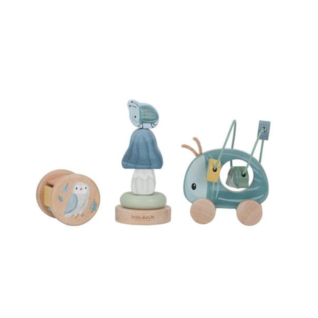 Little Dutch Giftset hout Forest friends