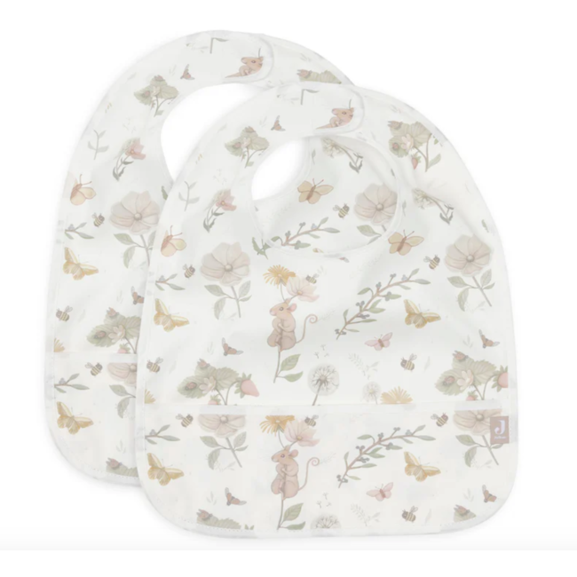 Jollein Waterproof slab 2pack Dreamy mouse