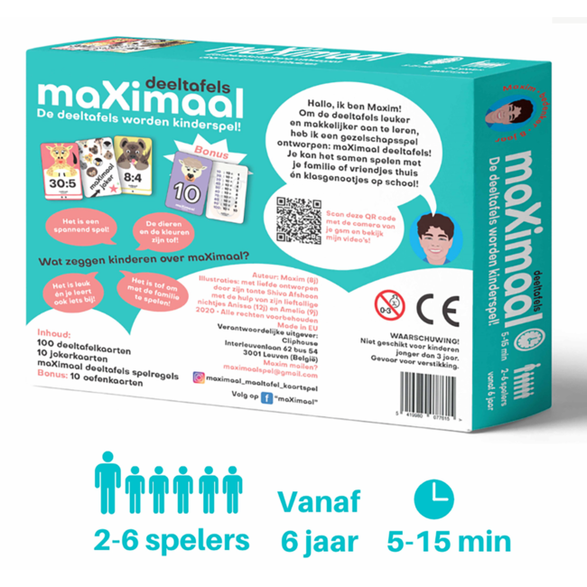 MaXimaal Deeltafels