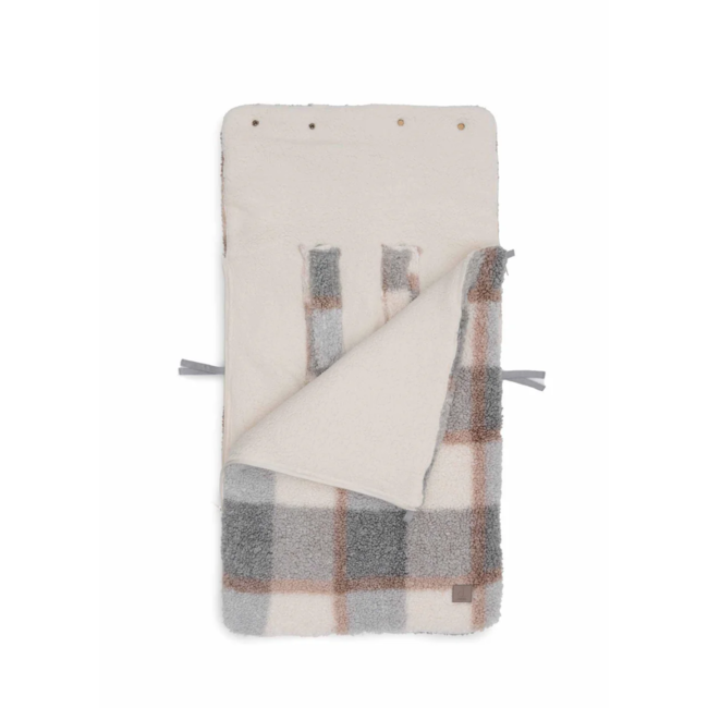 Jollein voetenzak 0+ 3/5 punts gordel Check Boucle