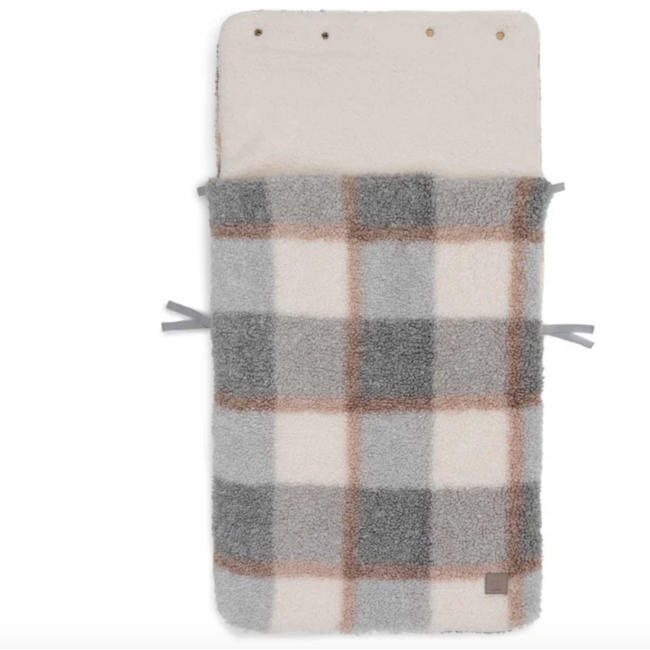 Jollein voetenzak 0+ 3/5 punts gordel Check Boucle