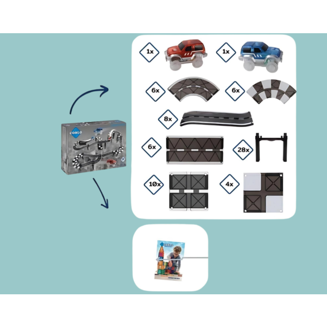 Coblo | Racebaan | 70 Zwart