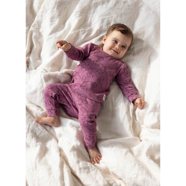 Feetje pyjama premium Bibi Bow lila
