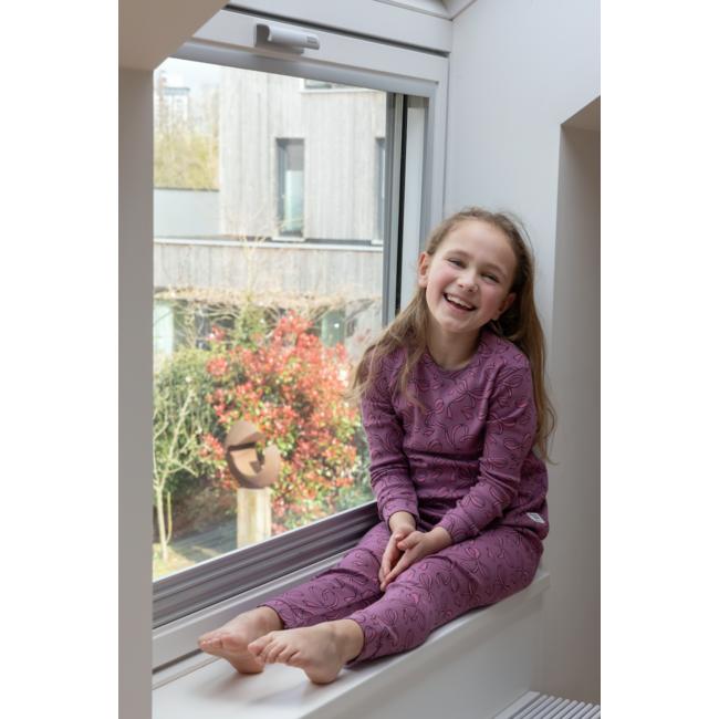 Feetje pyjama premium Bibi Bow lila