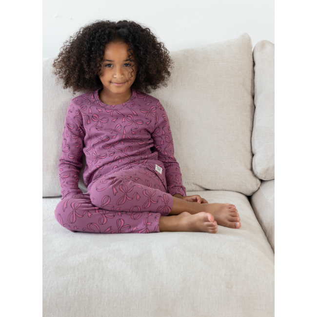Feetje pyjama premium Bibi Bow lila
