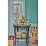 Beker Middelgroot - Blauw - Sweet Jungle Print