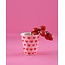 Beker Middelgroot - Zacht roze - Sweet Hearts Print
