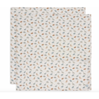 Jollein Jollein hydrofiel 115x115cm ( 2 pack )  Roarsome