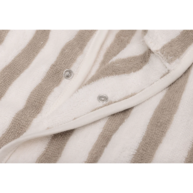 Jollein badjas 3-4 jaar Stripe Terry Olive green