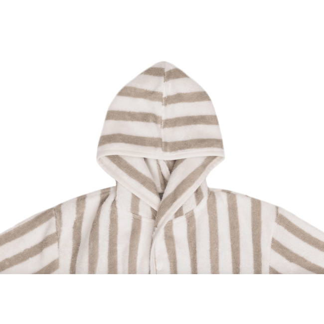 Jollein badjas 3-4 jaar Stripe Terry Olive green