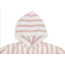 Jollein badjas 3-4 jaar Stripe Terry Wild rose