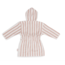 Jollein badjas 3-4 jaar Stripe Terry Wild rose