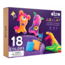 Okto 18 colors Set with air clay