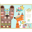 Djeco Knutselen | 3 giant animals