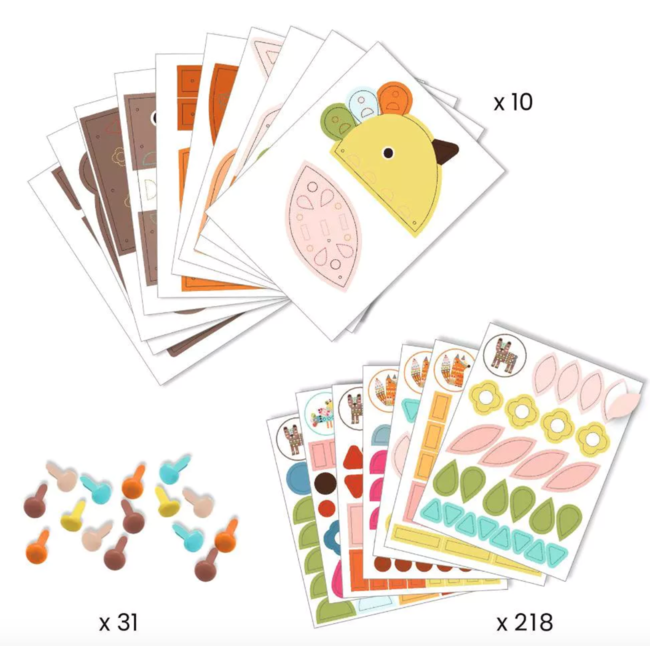 dj09895  Knutselen | 3 giant animals