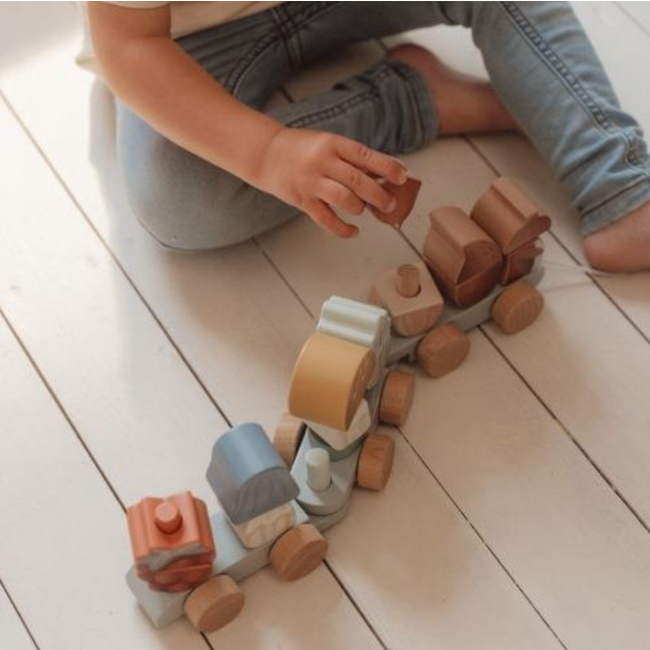 Little Dutch Blokkentrein Eekhoorn Forest friends