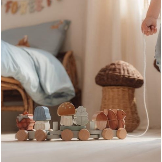 Little Dutch Blokkentrein Eekhoorn Forest friends