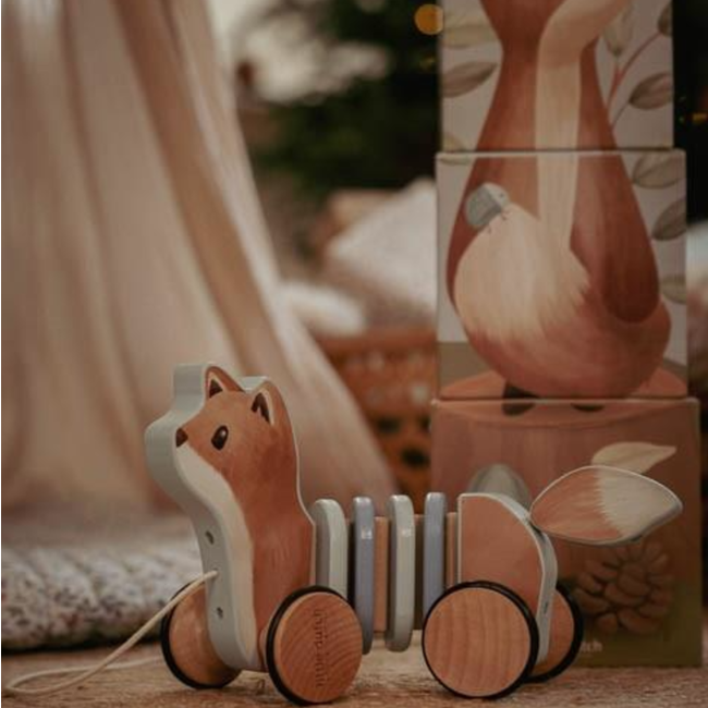 Little Dutch Trekdier hout Vos Forest friends