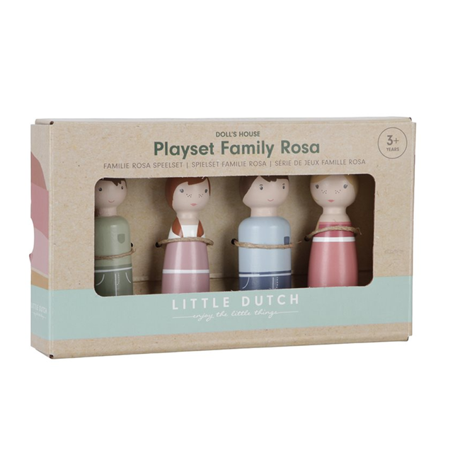 Little Dutch Aanvulset Poppenhuis Familie Rosa