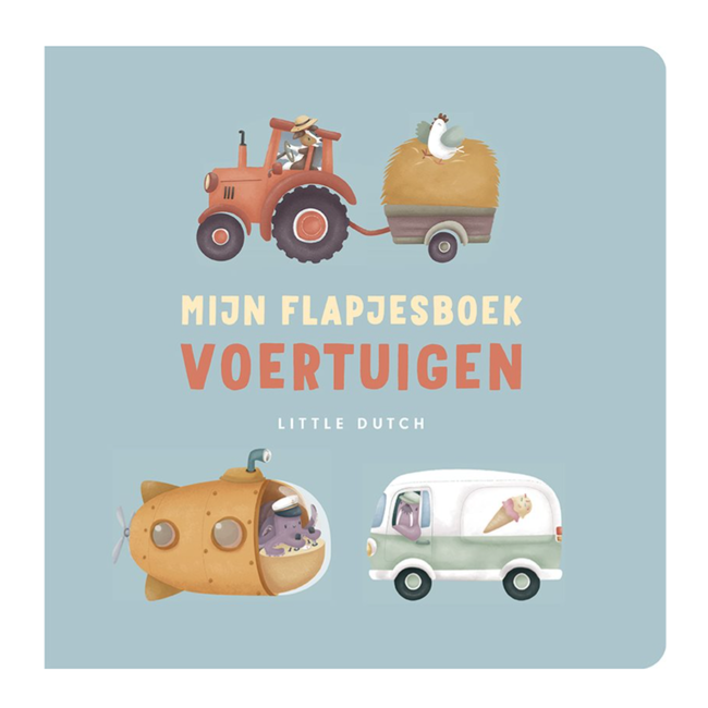 Little Dutch Mijn flapjesboek - Voertuigen