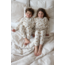 Feetje pyjama wafel - Family Edition Kids + Volwassenen champagne croissant