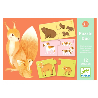 Djeco dj08197 Puzzel Baby dieren
