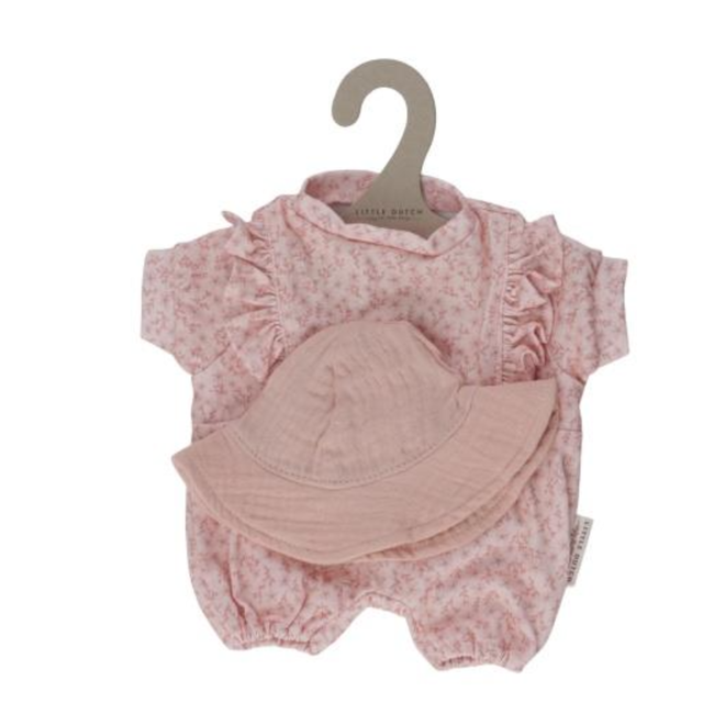 Little Dutch Babypop kleertjes Pink Floral