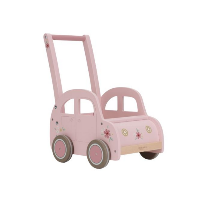 Little Dutch Loopwagen Roze FSC