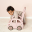 Little Dutch Loopwagen Roze FSC