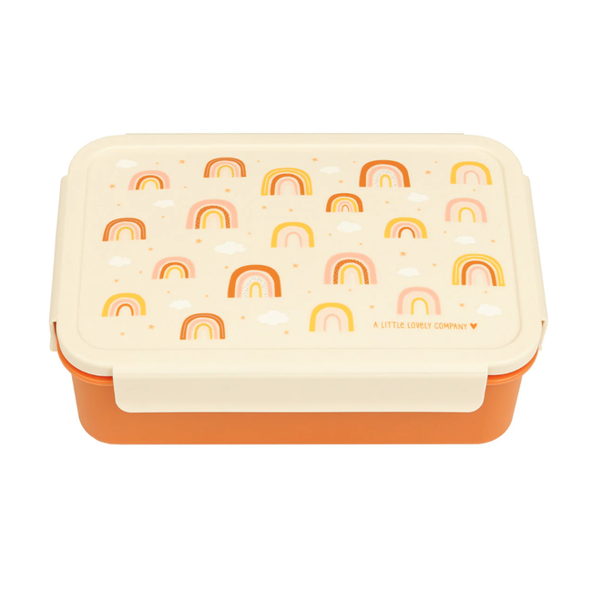 A little lovely company Bento lunchbox Regenboog