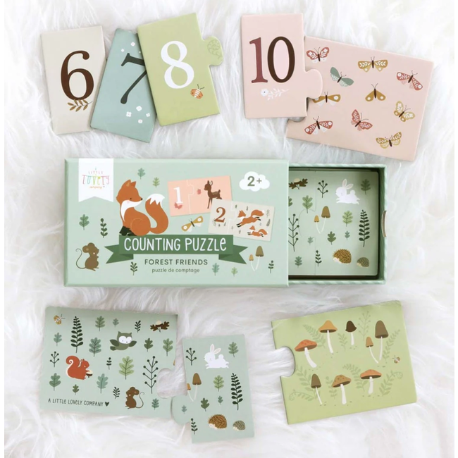 A Little Lovely Company telpuzzel bosvriendjes