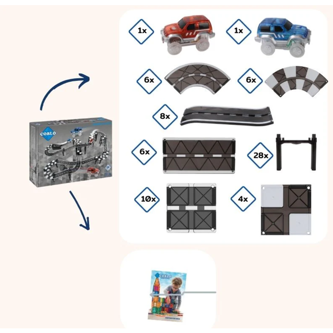 Coblo | Racebaan | 70 Zwart