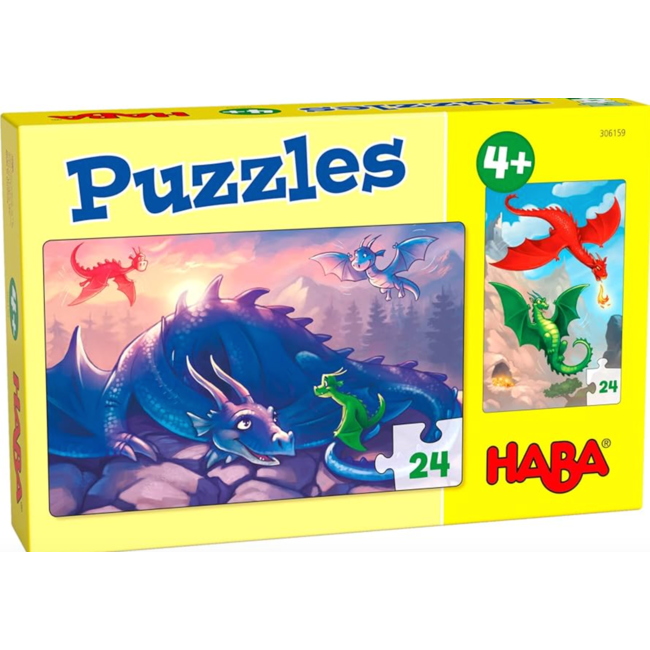 Haba puzzel Draken