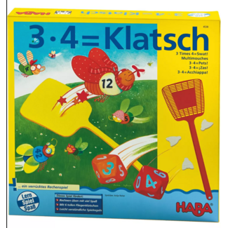 Haba Haba leerspel tafels 3 x 4 = pets