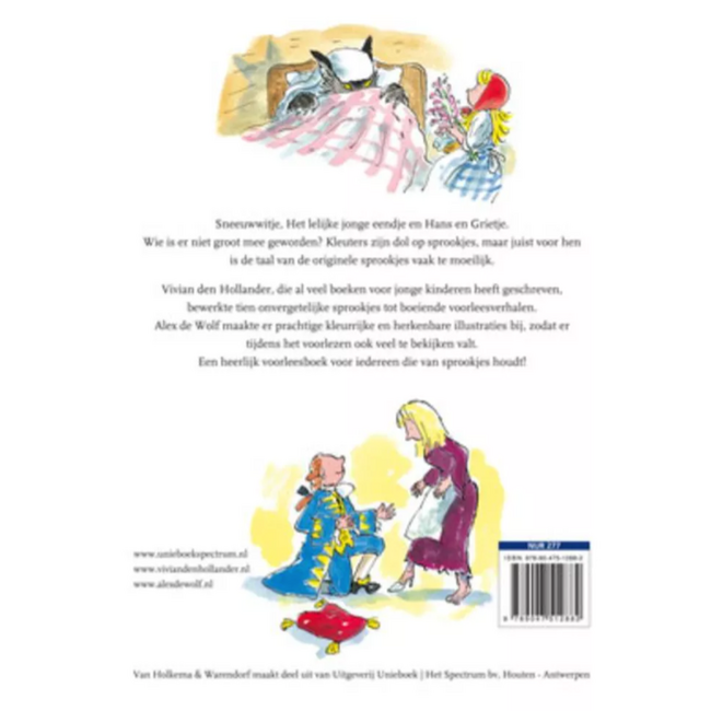 De bekendste sprookjes voor kleuters