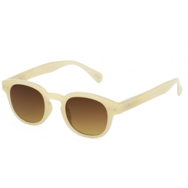 Izipizi junior zonnebril Glossy Ivory C  5-10 jaar