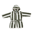 Jollein Jollein badjas 3-4 jaar Stripe Terry Olive green