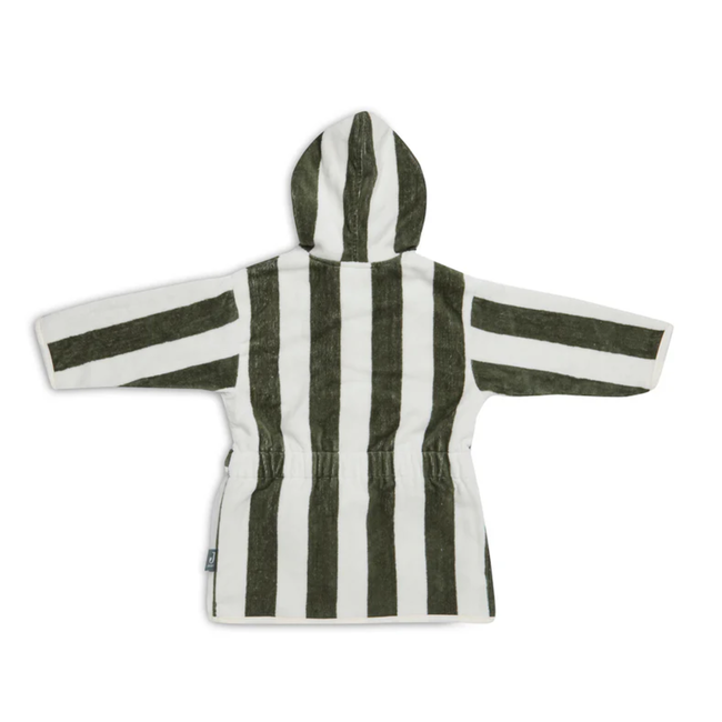 Jollein badjas 3-4 jaar Stripe Terry Olive green