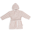 Jollein Jollein badjas 3-4 jaar Stripe Terry Wild rose