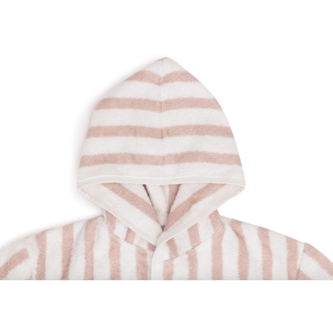 Jollein badjas 3-4 jaar Stripe Terry Wild rose