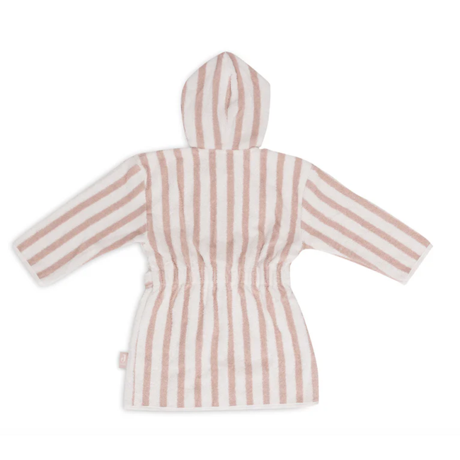 Jollein badjas 3-4 jaar Stripe Terry Wild rose
