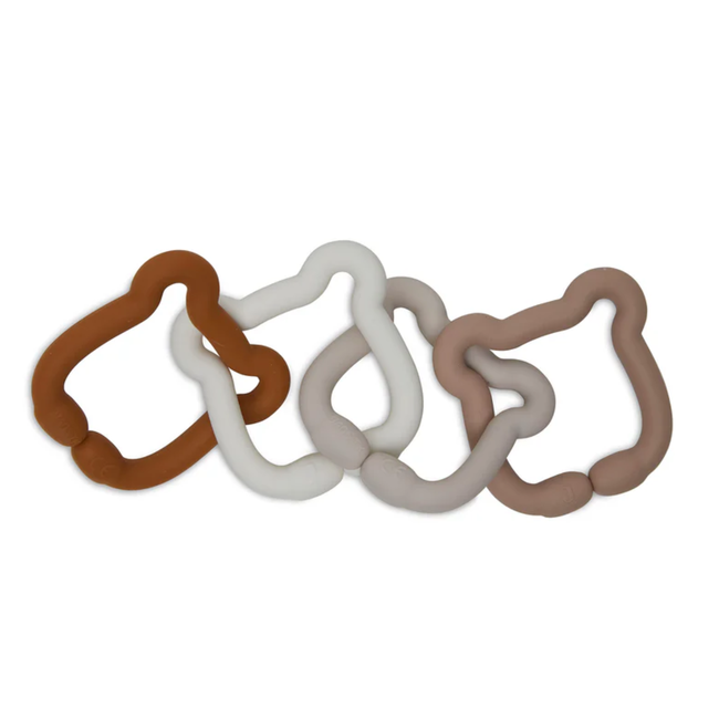 Jollein bijtring bal siliconen Biscuit