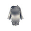 The New Siblings The New Siblings romper Fro uni rib mood indigo striped