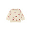 The New Siblings The New Siblings sweater Nola white swan aop